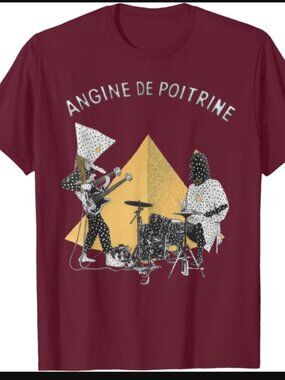 Vintage Indie Rock Band T-shirt Retro Artistic Graphic Tee Abstract Music Outfit